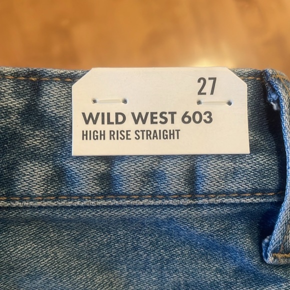 Wrangler Wild West hi rise straight 27 x 28 NWT - Picture 11 of 11